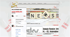 Desktop Screenshot of isarbowling.de